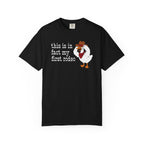 first rodeo goose t-shirt