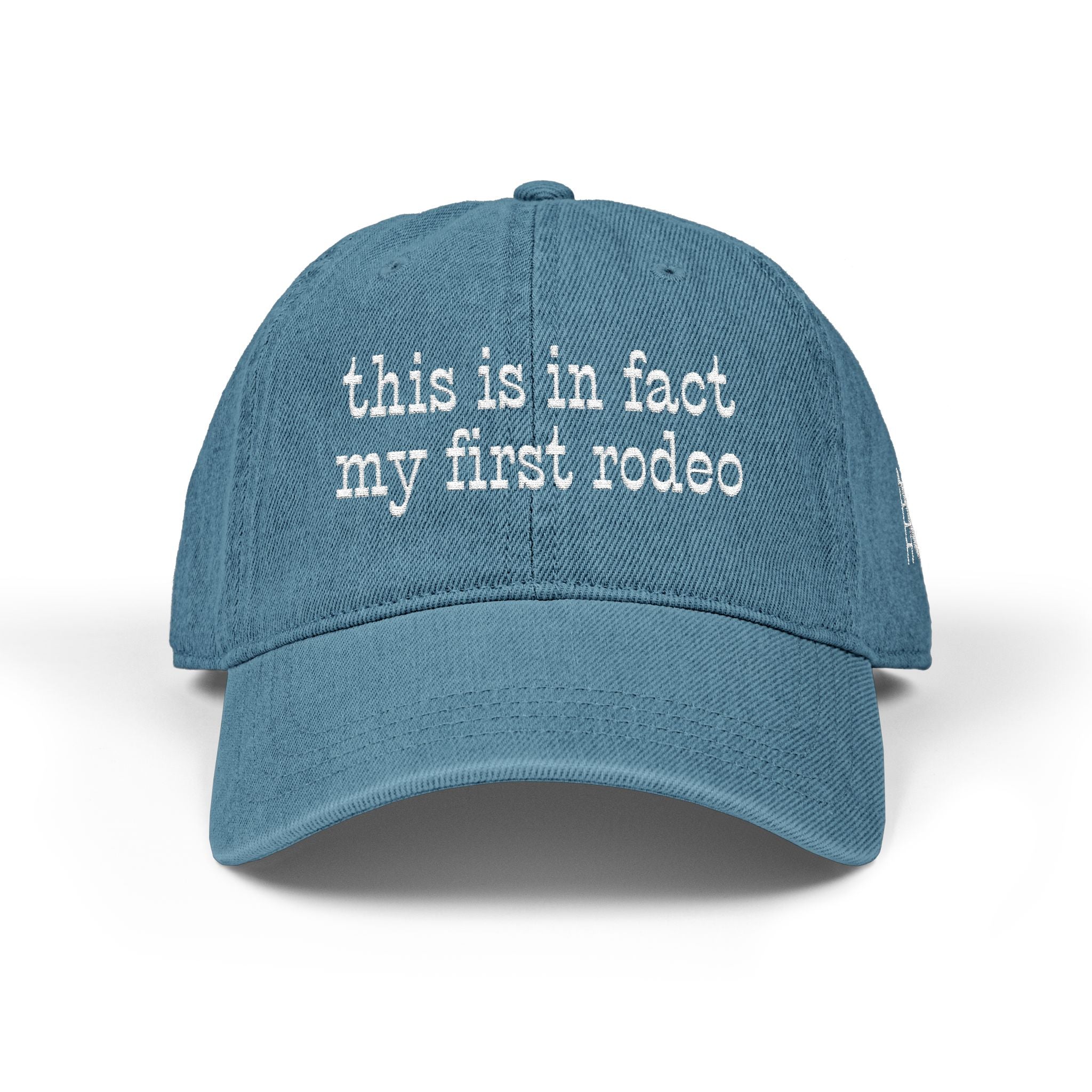 first rodeo dad cap