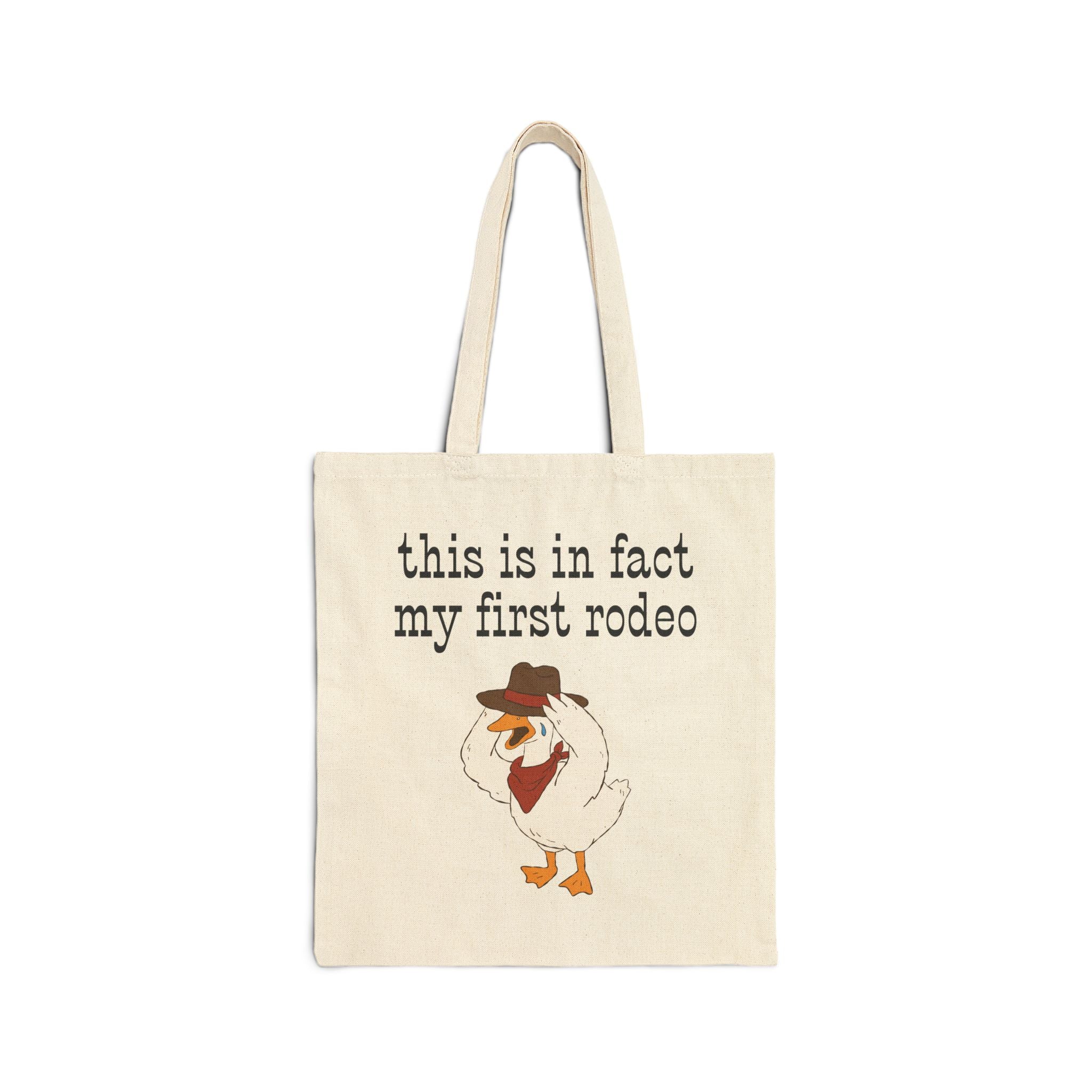 first rodeo goose tote