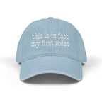 first rodeo dad cap