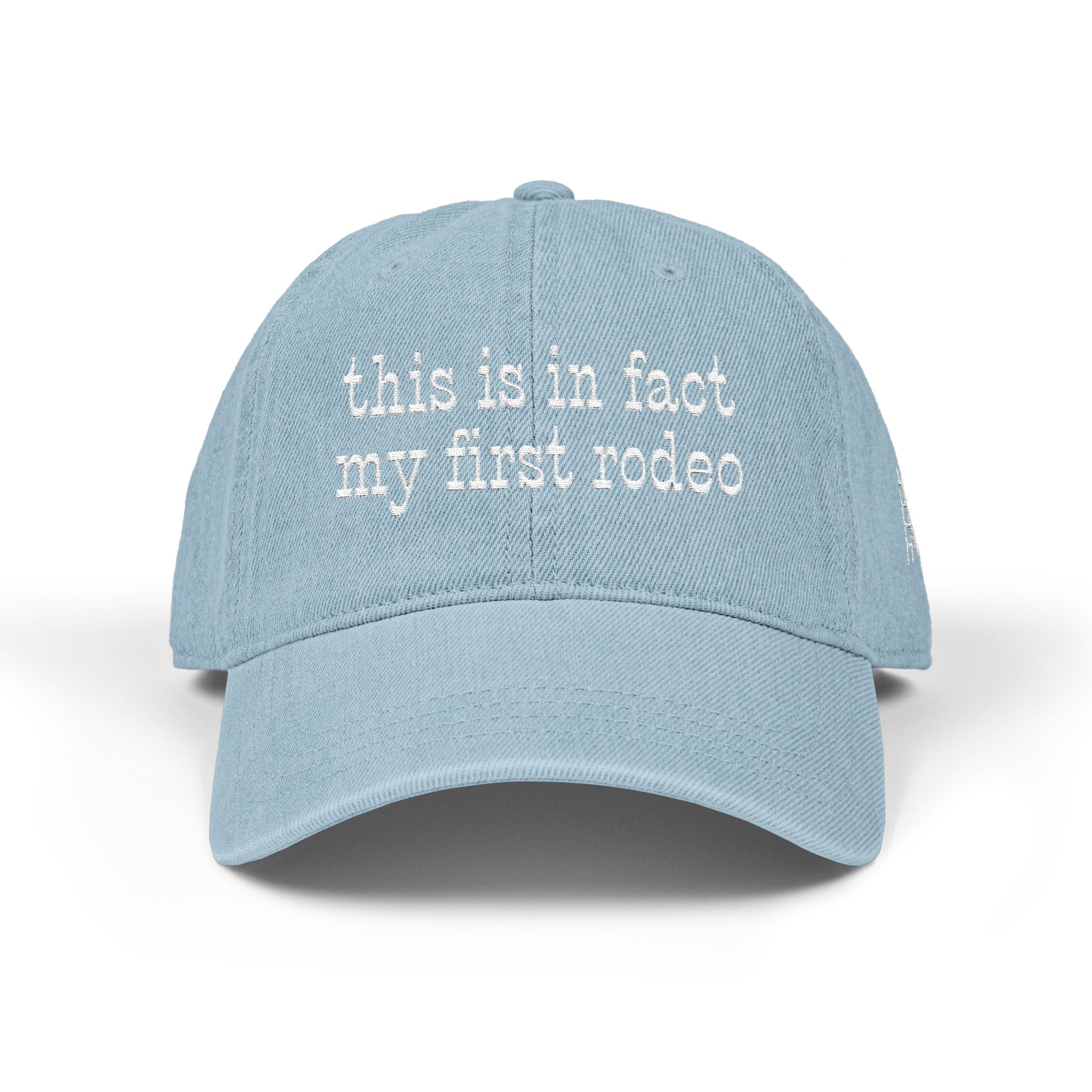 first rodeo dad cap