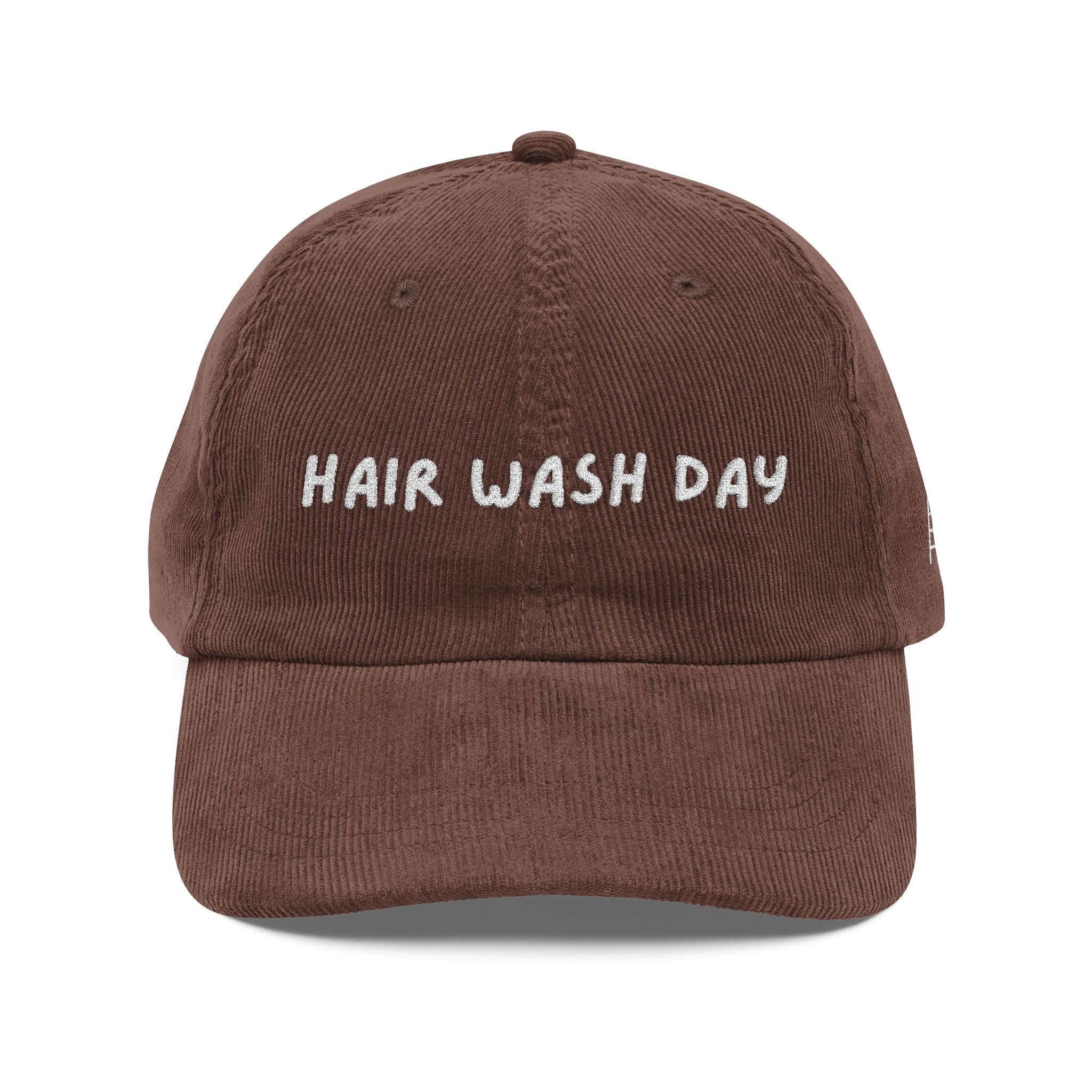 hair wash day dad cap
