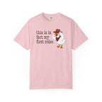 first rodeo goose t-shirt