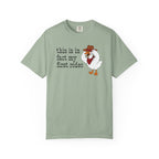 first rodeo goose t-shirt