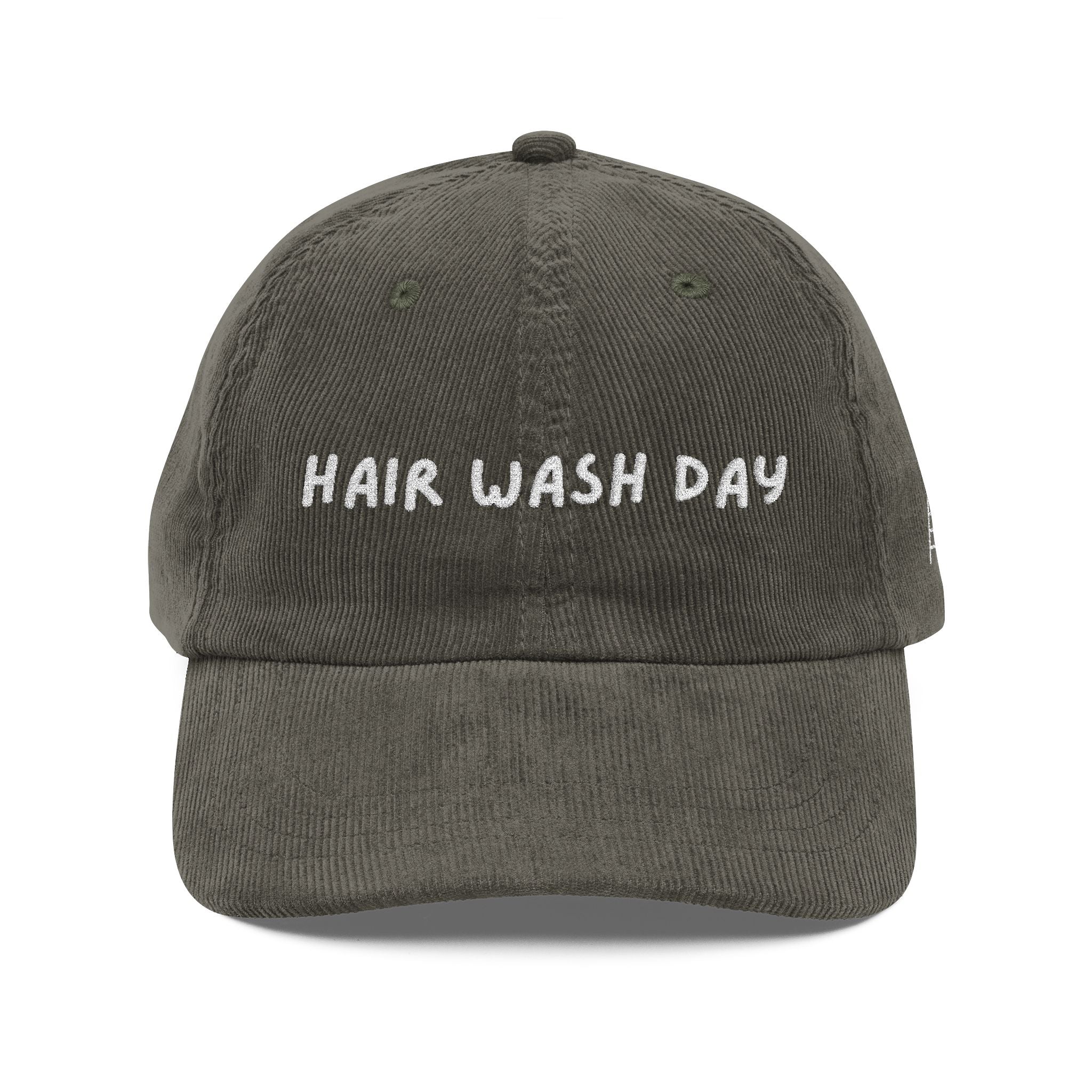 hair wash day dad cap
