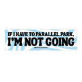 parallel parking car decal