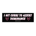curb dom car decal