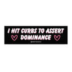 curb dom car decal