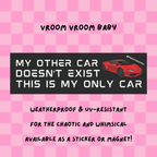 my other car car decal